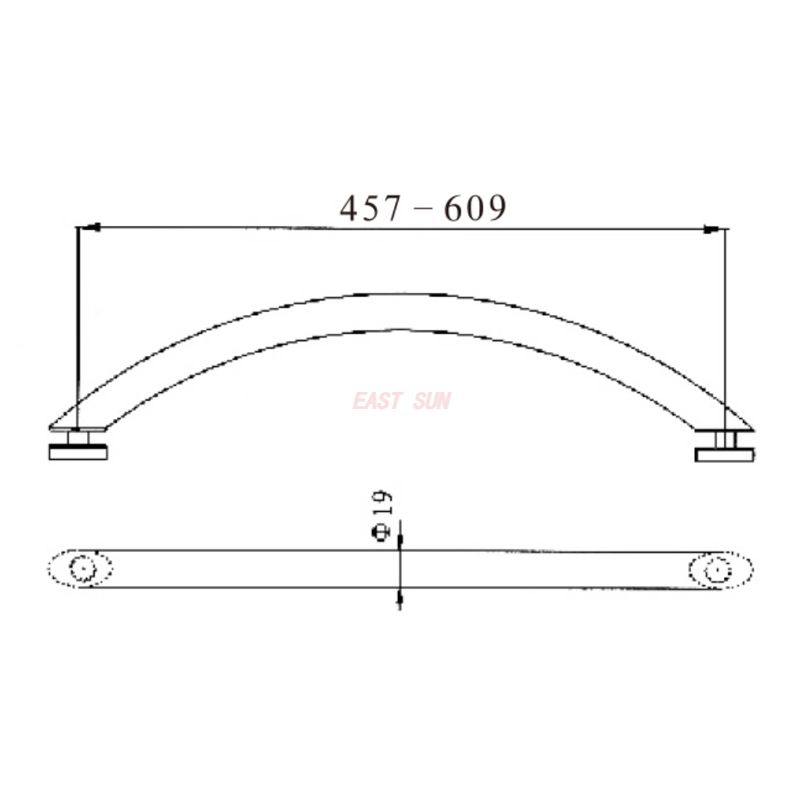 DN-016-Ручки для душевых дверей