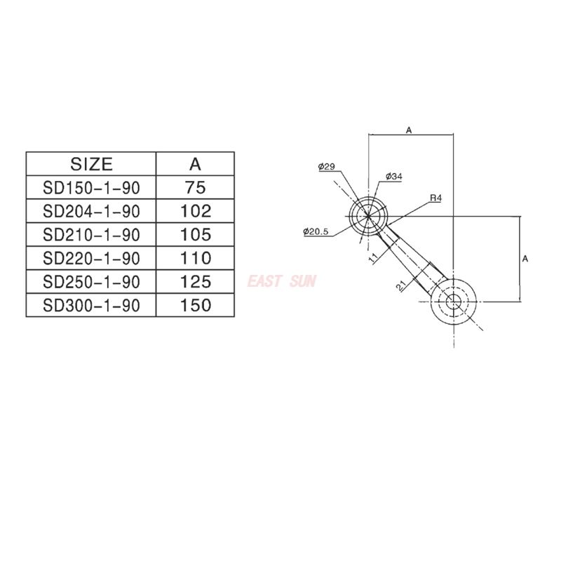 SD-204-1-180-Паук Фитинг