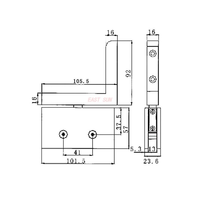 петли для безрамных стеклянных дверей