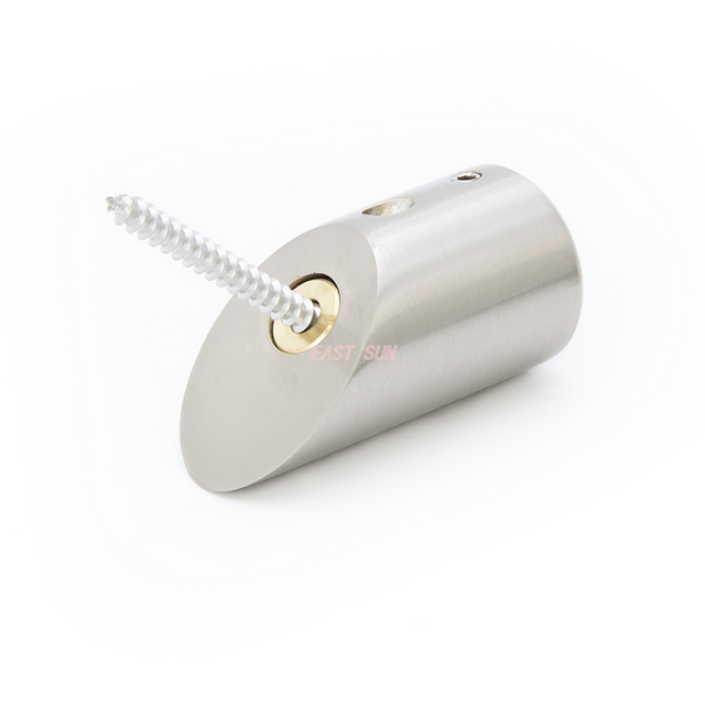 Настенный кронштейн под углом 45 градусов для круглого стержня