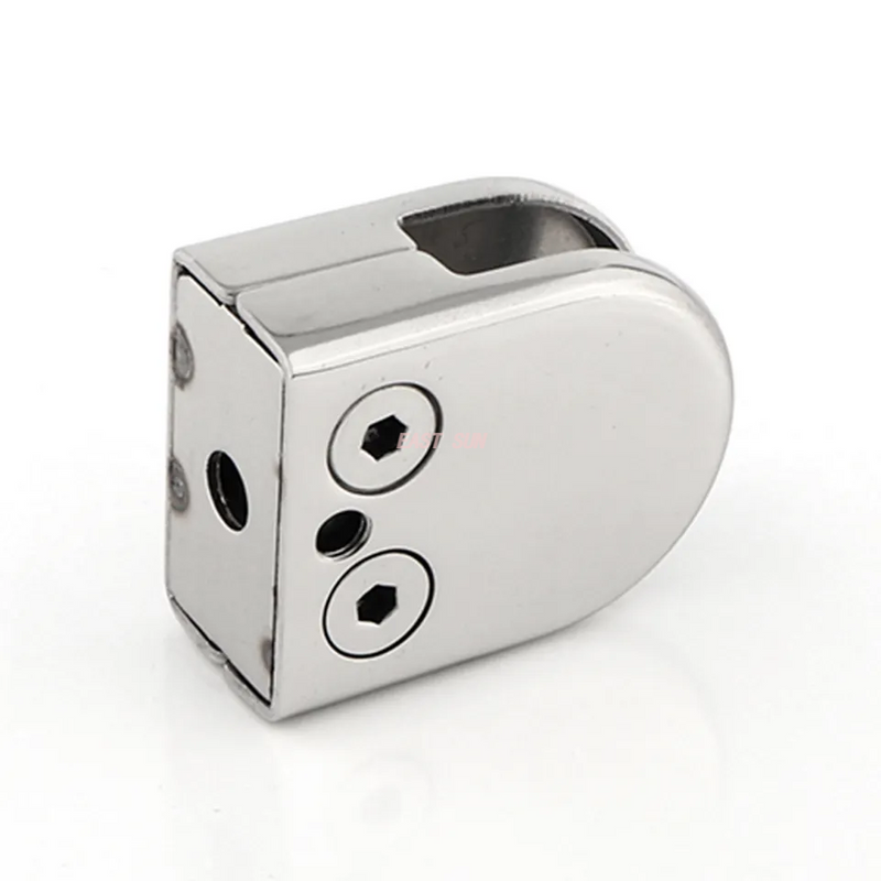 Аксессуары для крепления перил из нержавеющей стали 304, зажим для крепления стекла Inox, бескаркасный зажим из нержавеющей стали для лестницы, стеклянный зажим