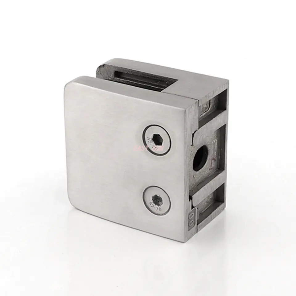 Ограждение для балкона, бассейна, перила, лестница, патрубок для крепления стекла, 304, 316, кронштейн для перил, стеклянный кронштейн, зажим для стекла из нержавеющей стали