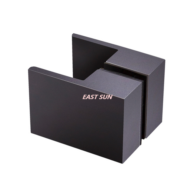 Хромированная ручка с квадратным пальцем, расположенная спиной к спине