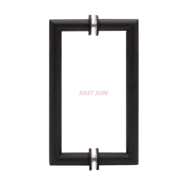 Ручка для круглых трубок серии MT со скошенными углами, потянув спину к спине