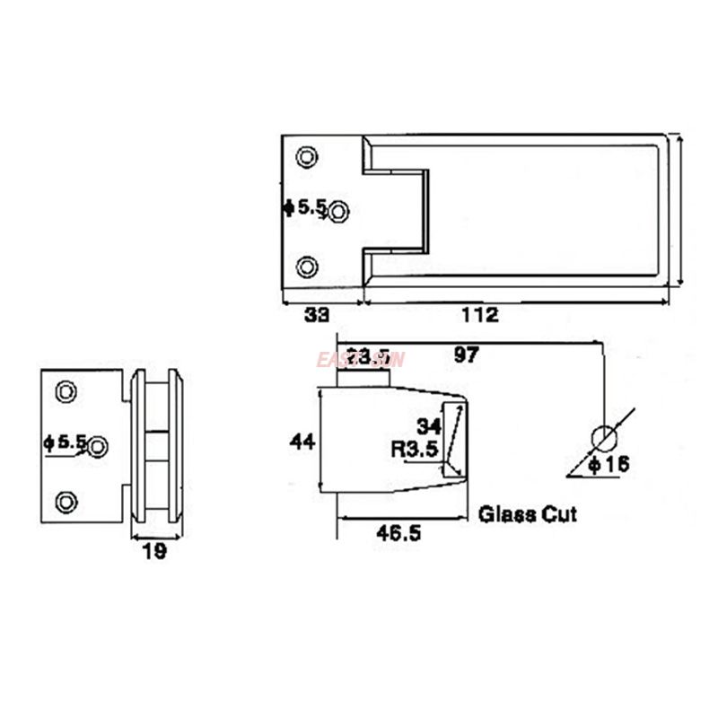 для душа дверь