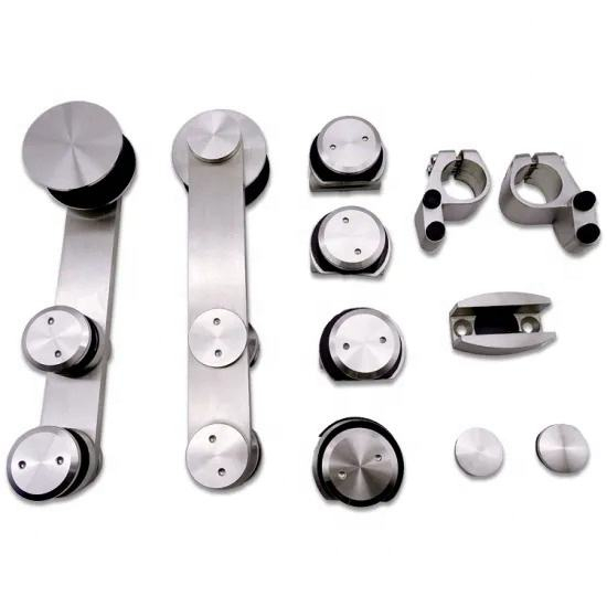 Сверхмощная подвесная стеклянная дверная система раздвижных дверей