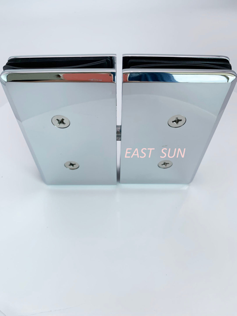 Петля для крепления стекла к стеклу серии Senior Prima из полированного хрома