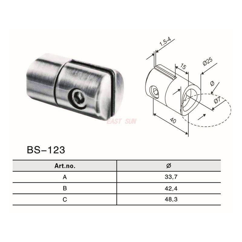 BS-123-Фурнитура для перил