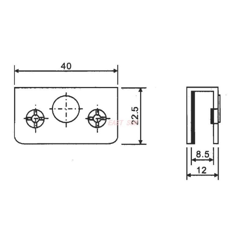 CBH-061P-Петли для шкафа
