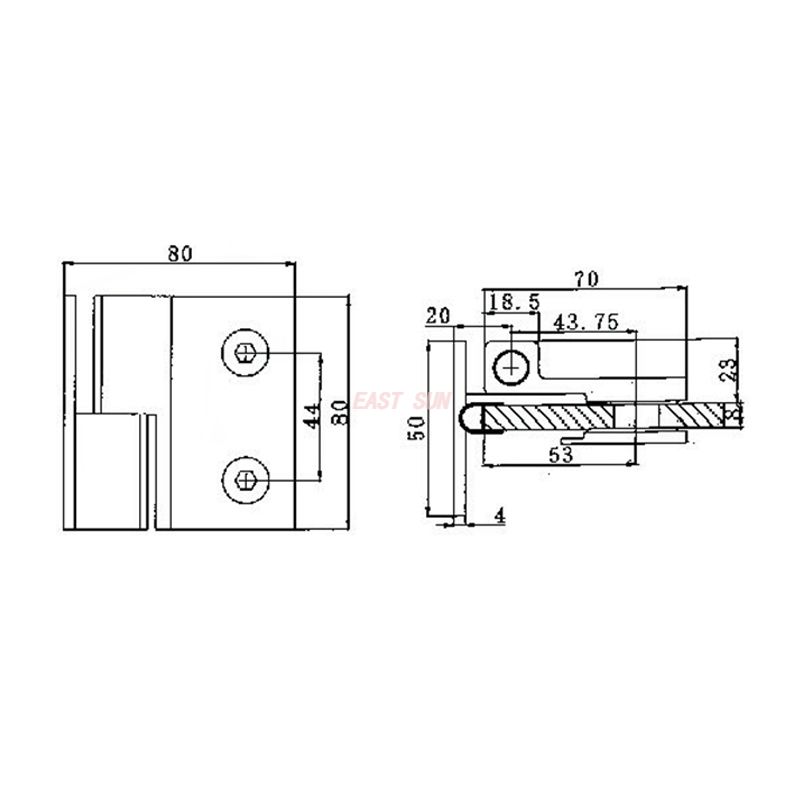 петля для душа