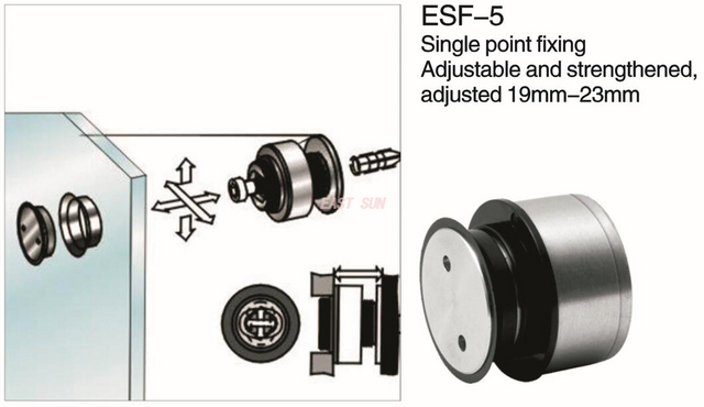 Стеклянная перегородка, стойки для стеклянных соединителей 19-23 мм