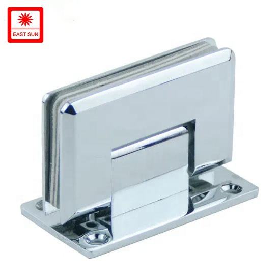 Настенная задняя панель под углом 90 градусов к петле стеклянной душевой двери для стекла толщиной 1/2 ″ – 3/8 ″,